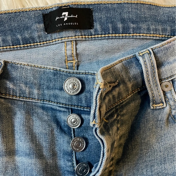7 for all Mankind Josefina Slim Boyfriend Jeans size 27 - Picture 2 of 8